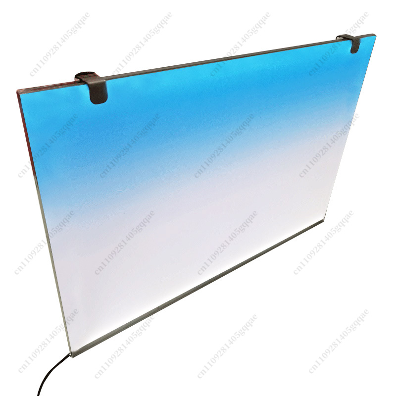 Aquarium Fish Rainbow - แผ่นฉากหลังตู้ปลา LED สำหรับตู้ปลาพรรณไม้น้ำ แสงสีขาว RGB ไล่เฉดสีรุ้ง