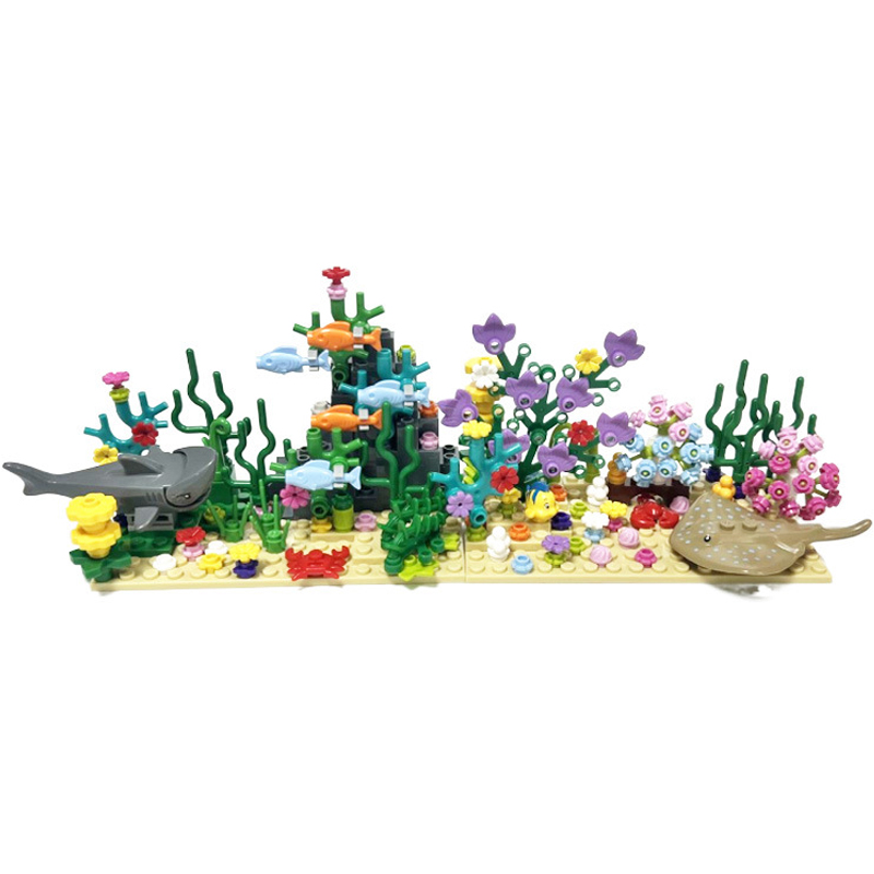 Aquarium Fish World - ซิตี้เอ็มโอซี อะควาเรียม โลกใต้น้ำ ฉากพืชพรรณใต้น้ำ ชมฉลาม ปลาปีศาจ