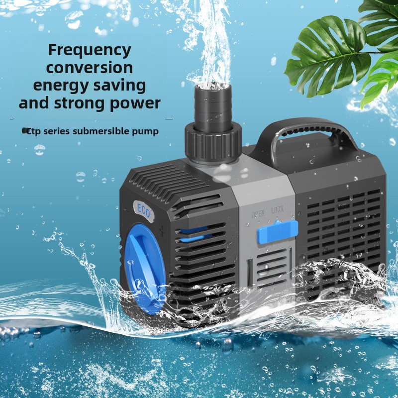 Draw Fish Aquarium - ปั๊มน้ำแบบจุ่มใต้น้ำ GRECH CTP Series ปรับความถี่ได้ เงียบ