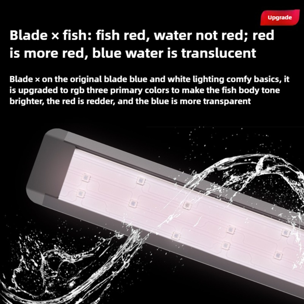 Aquarium Fish Parrot - ไฟ LED สำหรับตู้ปลา พร้อมตัวตั้งเวลา ปรับความสว่างได้ กันน้ำ
