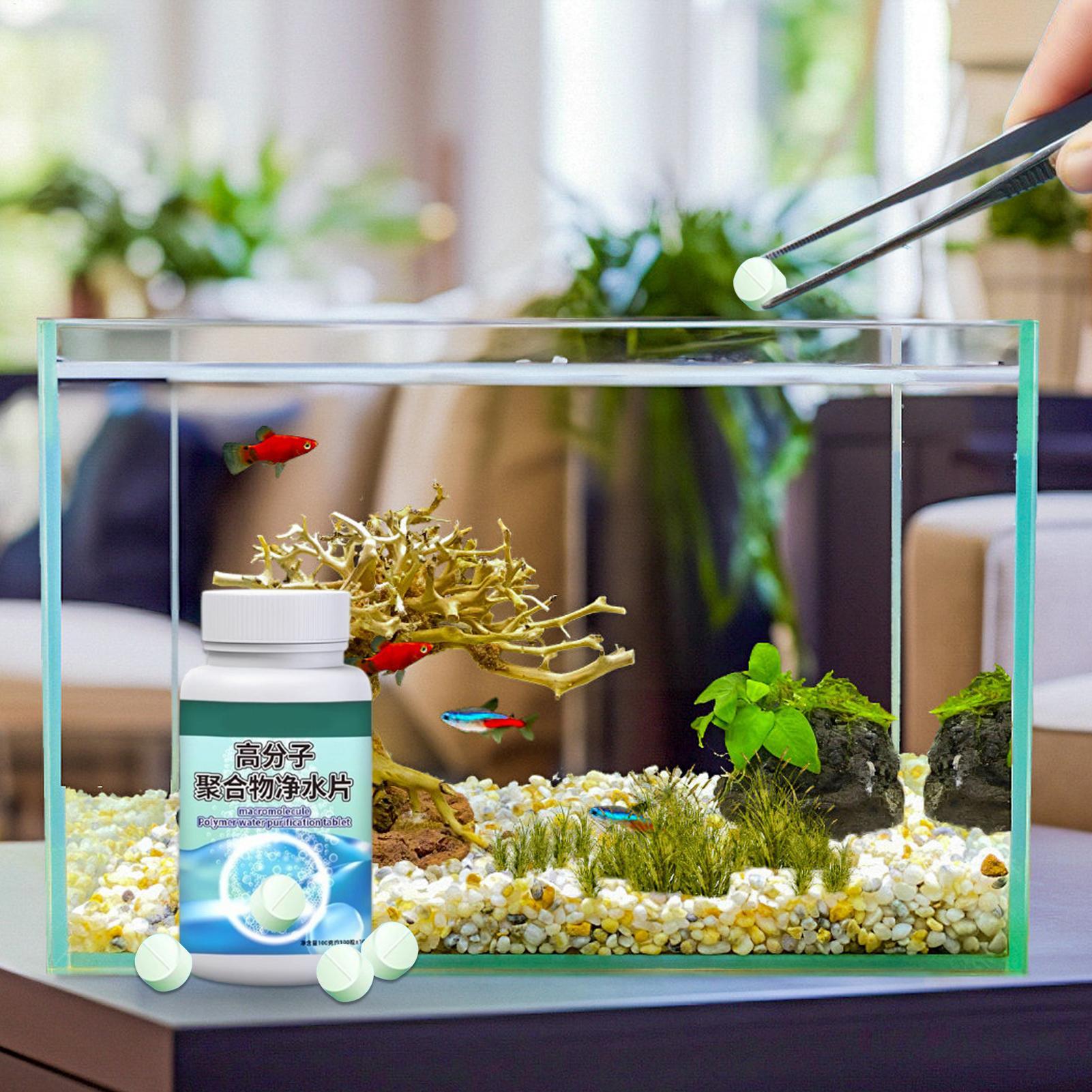 ยาเม็ดกำจัดตะไคร่น้ำในตู้ปลา ย - Aquarium Fish Home บทวิจารณ์และราคา