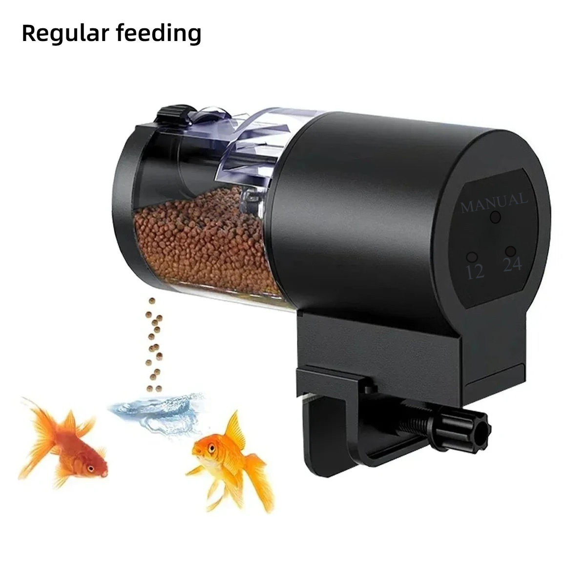 เครื่องให้อาหารปลาอัตโนมัติ คว - Aquarium Fish Auto Feeder บทวิจารณ์และราคา