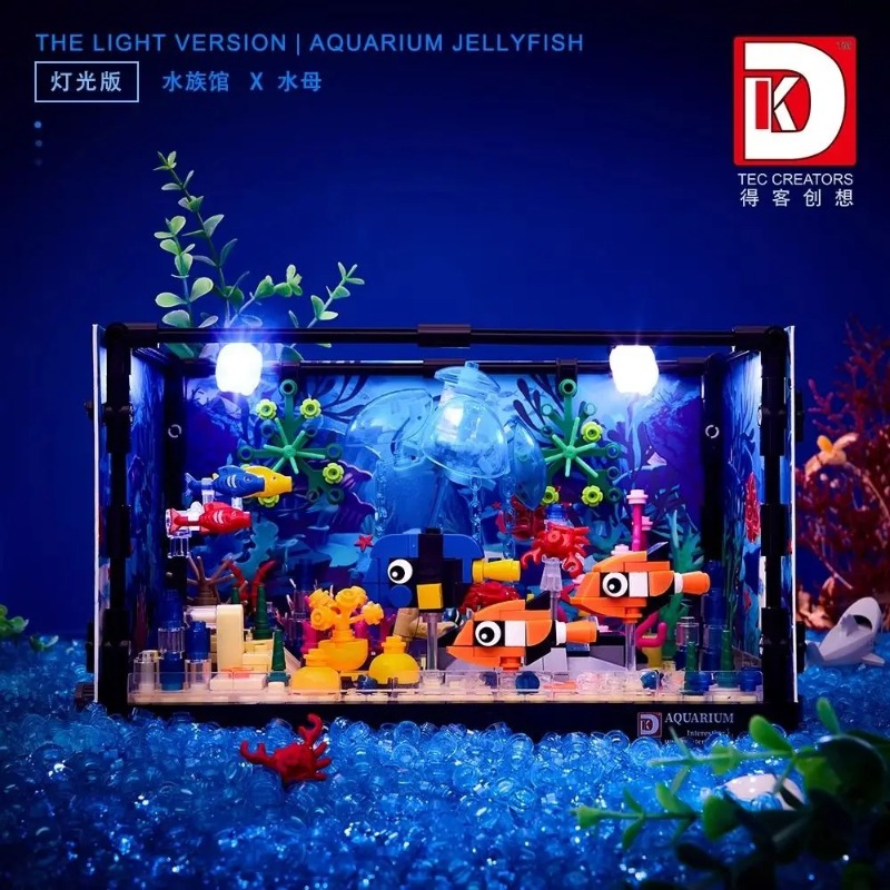 ชุดตัวต่อสร้างโลกใต้ทะเล 3 ชิ้ - Aquarium Fish World บทวิจารณ์และราคา