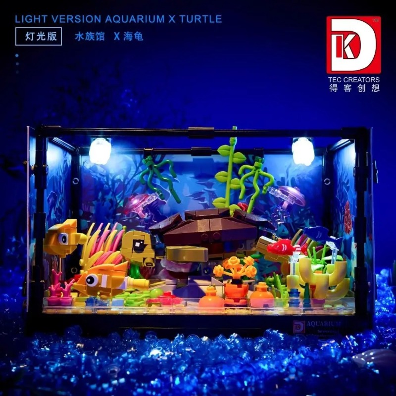 ชุดตัวต่อสร้างโลกใต้ทะเล 3 ชิ้ - Aquarium Fish World บทวิจารณ์และราคา
