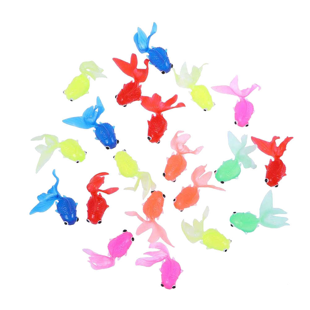 30 ชิ้น ปลาทองเทียม วัสดุ TPR  - Aquarium Fish Artificial บทวิจารณ์และราคา
