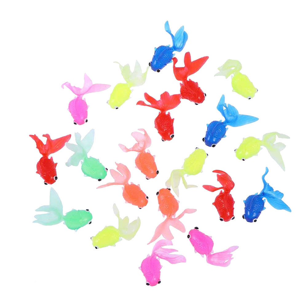30 ชิ้น ปลาทองเทียม วัสดุ TPR  - Aquarium Fish Artificial บทวิจารณ์และราคา