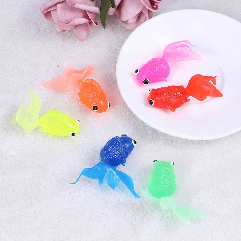 30 ชิ้น ปลาทองเทียม วัสดุ TPR  - Aquarium Fish Artificial บทวิจารณ์และราคา