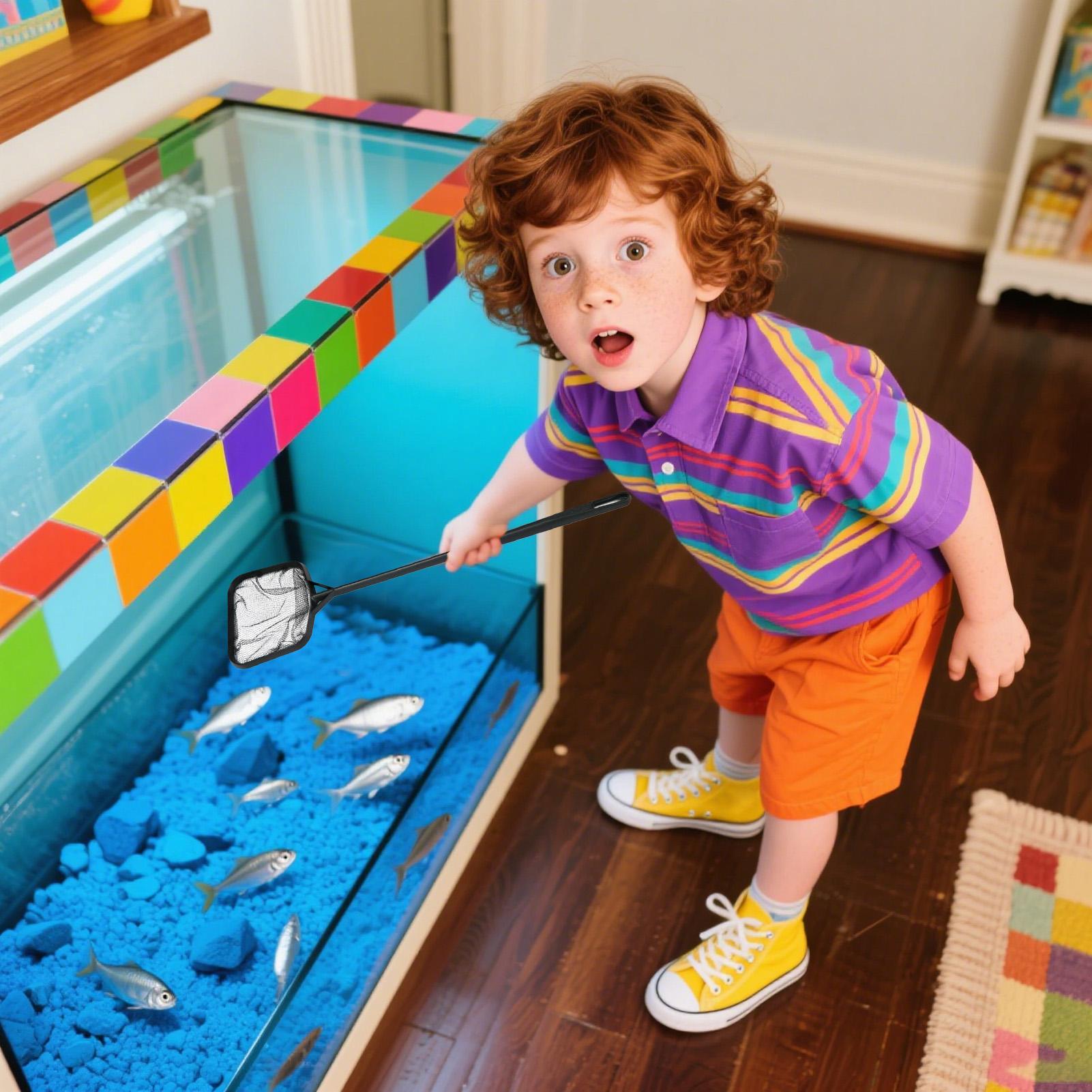 ตาข่ายทำความสะอาดสระว่ายน้ำแบบ - Aquarium Fish Real บทวิจารณ์และราคา
