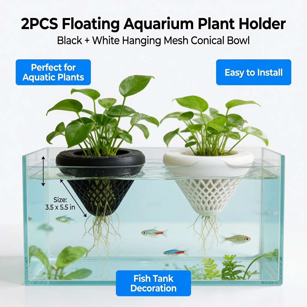ที่วางต้นไม้ในตู้ปลาแบบลอยน้ำ  - Aquarium Fish Only บทวิจารณ์และราคา