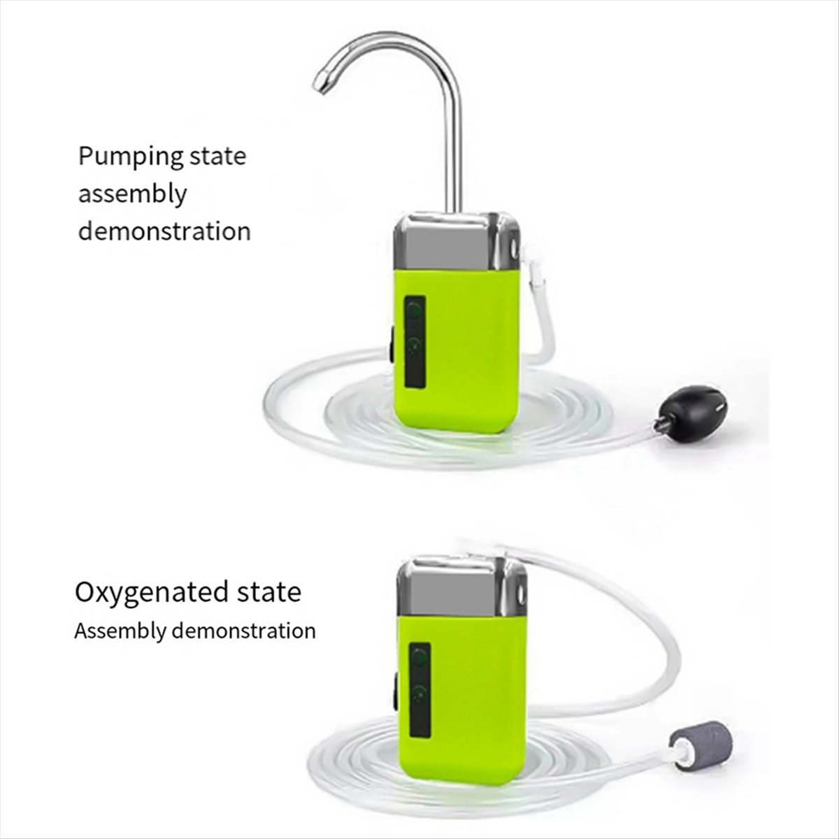 เครื่องเติมออกซิเจนและปั๊มน้ำส - Aquarium Fishing บทวิจารณ์และราคา