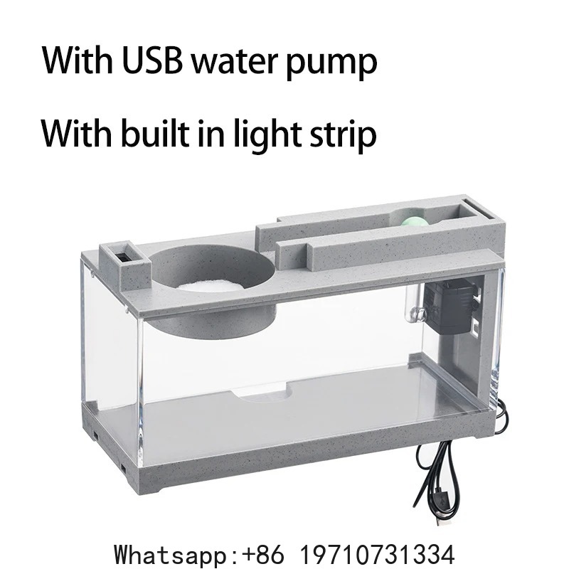 ชุดตู้ปลาพร้อมอุปกรณ์เสริมในตั - Aquarium Fish Home บทวิจารณ์และราคา