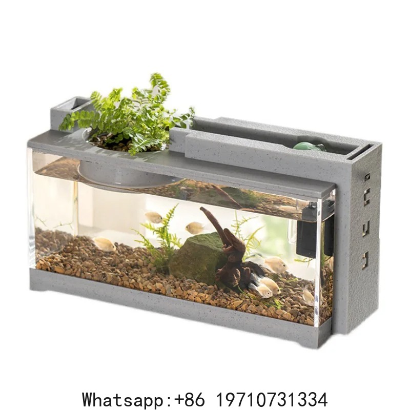 ชุดตู้ปลาพร้อมอุปกรณ์เสริมในตั - Aquarium Fish Home บทวิจารณ์และราคา
