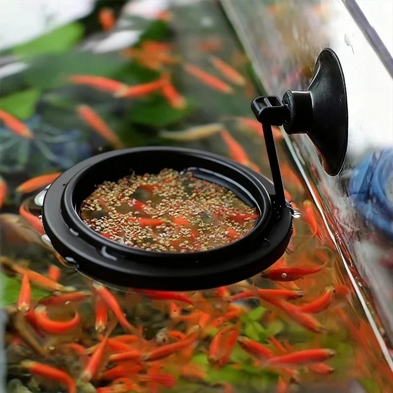 1/3 ชิ้น วงแหวนให้อาหารปลาในตู - Aquarium Fish Auto Feeder บทวิจารณ์และราคา