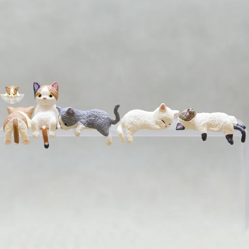 1 PC น่ารักการ์ตูนแมว PVC ตกแต - Aquarium Fish Real บทวิจารณ์และราคา