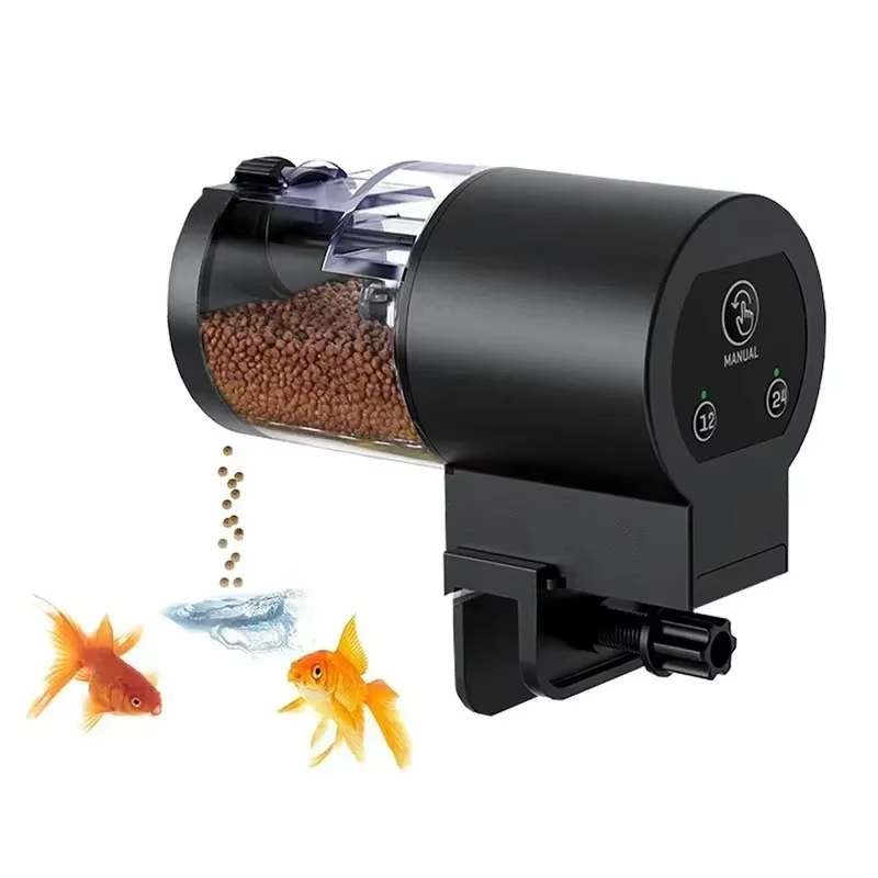เครื่องให้อาหารปลาอัตโนมัติสำห - Aquarium Fish Auto Feeder บทวิจารณ์และราคา