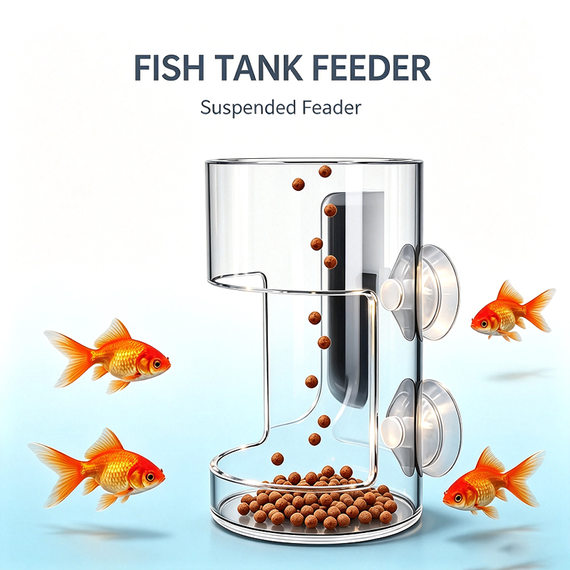 วงแหวนให้อาหารปลาแบบลอยน้ำกันล - Aquarium Fish Parrot บทวิจารณ์และราคา