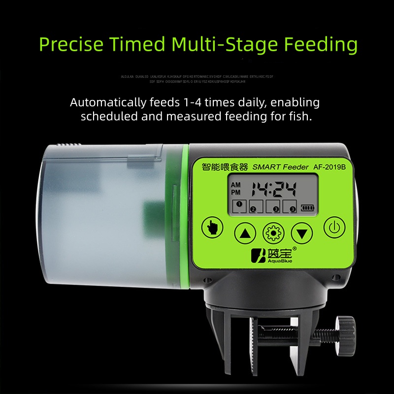 เครื่องให้อาหารปลาอัตโนมัติ ตั - Aquarium Fish Auto Feeder บทวิจารณ์และราคา