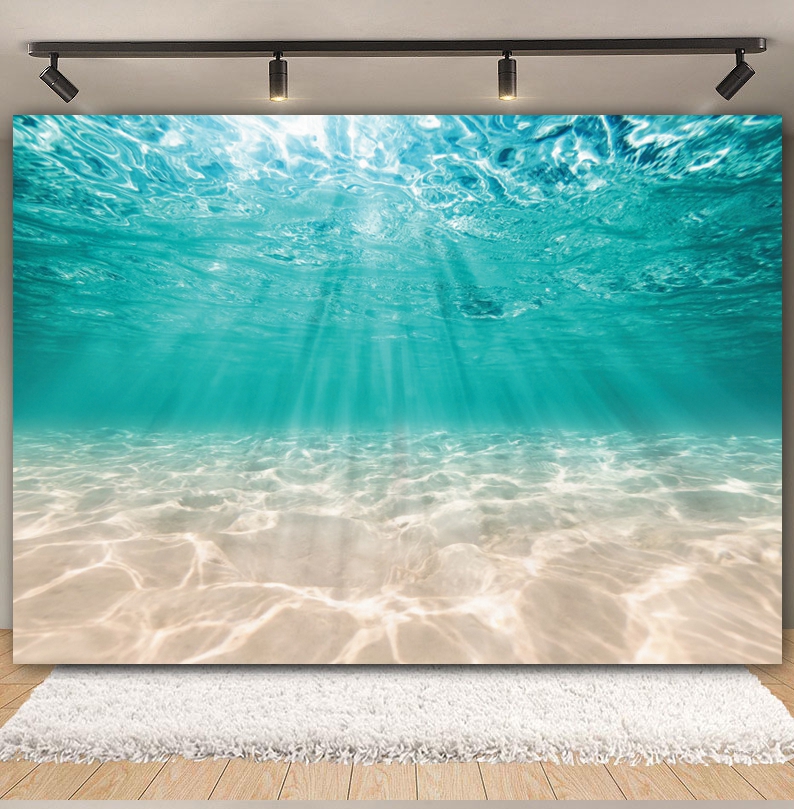ฉากหลังใต้ทะเลโลกสำหรับการถ่าย - Aquarium Fish World บทวิจารณ์และราคา