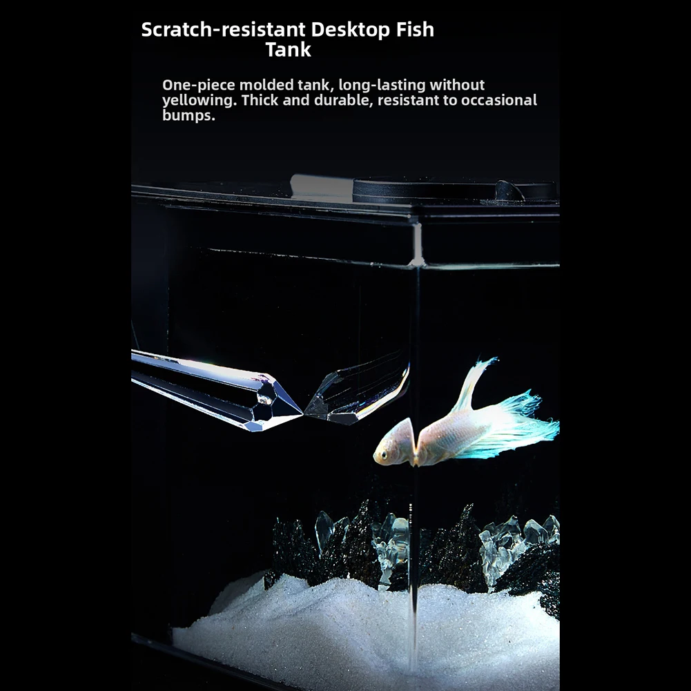 ตู้ปลาแบบหมุนเวียนน้ำในตัว พร้ - Aquarium Fish Home บทวิจารณ์และราคา