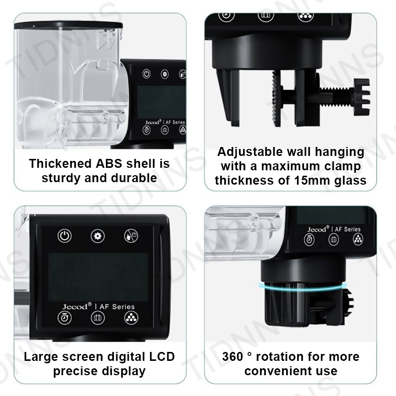 เครื่องให้อาหารอัตโนมัติอัจฉริ - Aquarium Fish Auto Feeder บทวิจารณ์และราคา