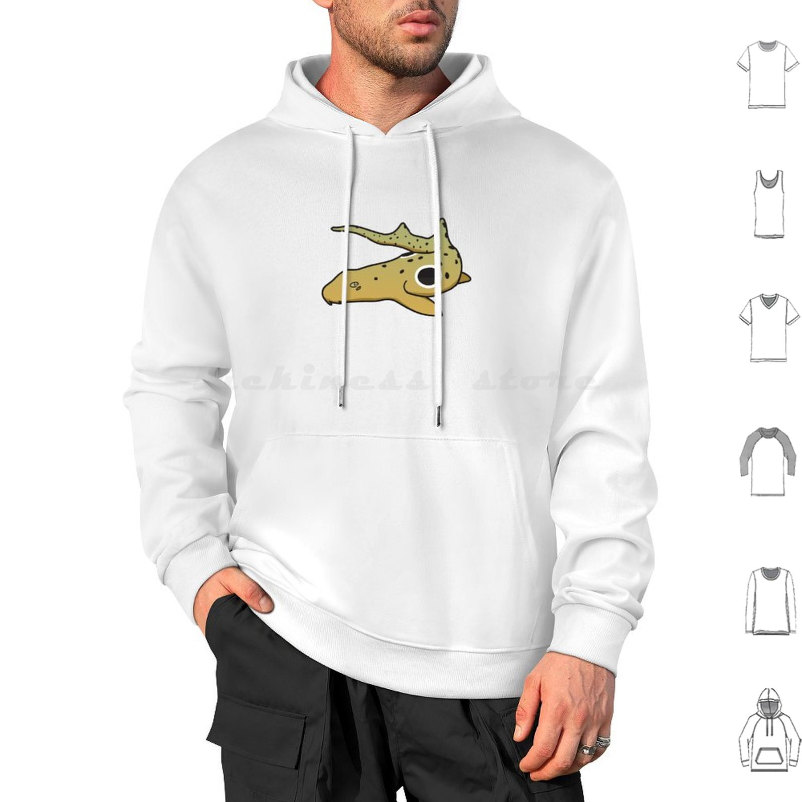 เสื้อฮู้ดลายฉลาม แขนยาว ลายฉลา - Draw Fish Aquarium บทวิจารณ์และราคา