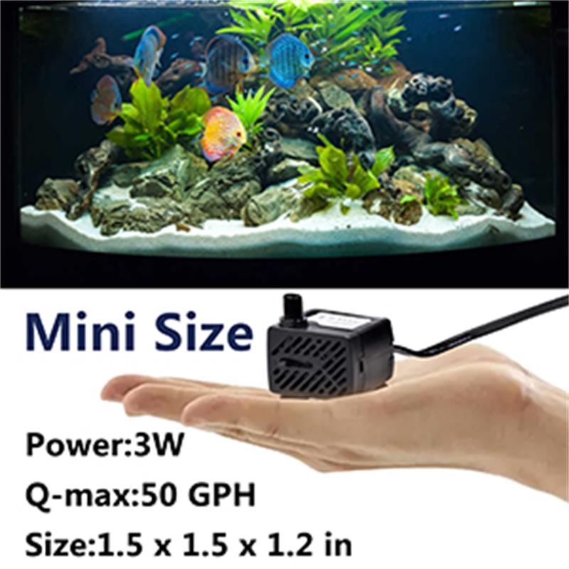 MINI Fish TANK ปั๊มน้ําติดตั้ง - Aquarium Fish Real บทวิจารณ์และราคา