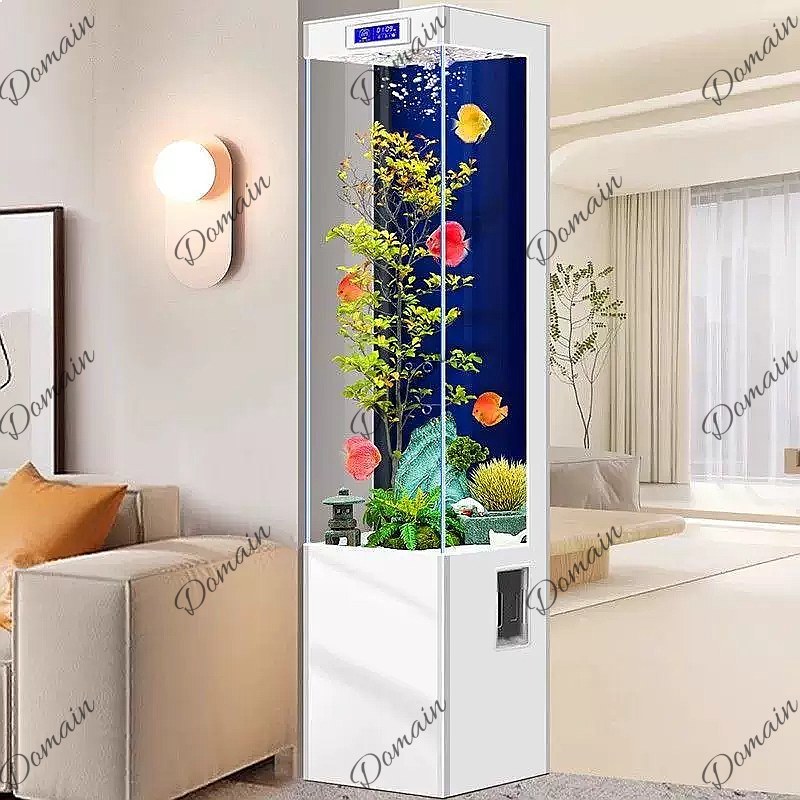 ตู้ปลาแบบเรียบง่ายสำหรับห้องนั - Aquarium Fish Low Maintenance บทวิจารณ์และราคา